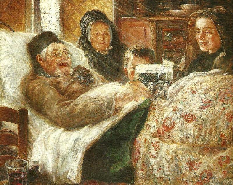 Ernst Josephson La joic de vivre oil painting image